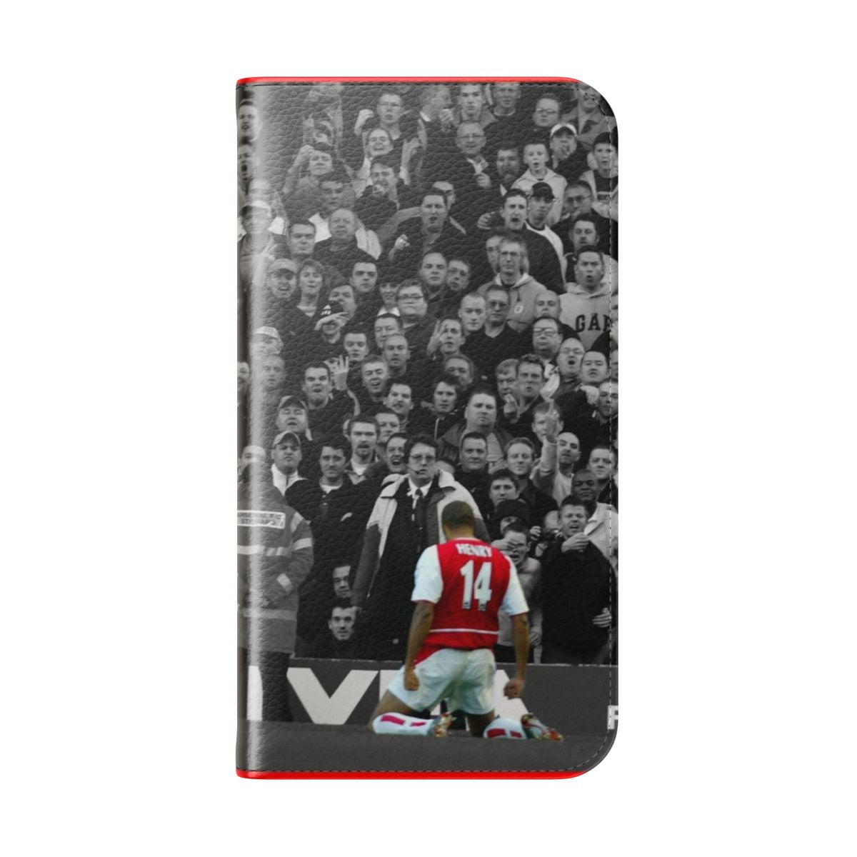 Thierry Henry Knee Slide Celebration Phone Case - Folded Back