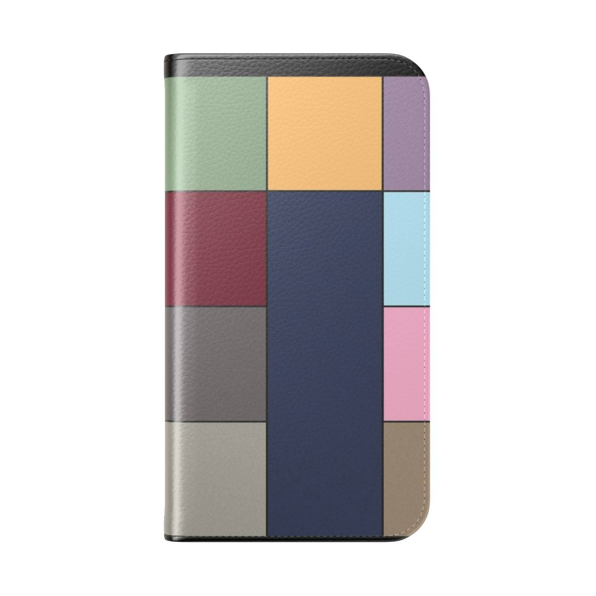 Stylish flip phone case featuring a minimal design inspired by Taylor Swift's album "Midnights" - Folded Back