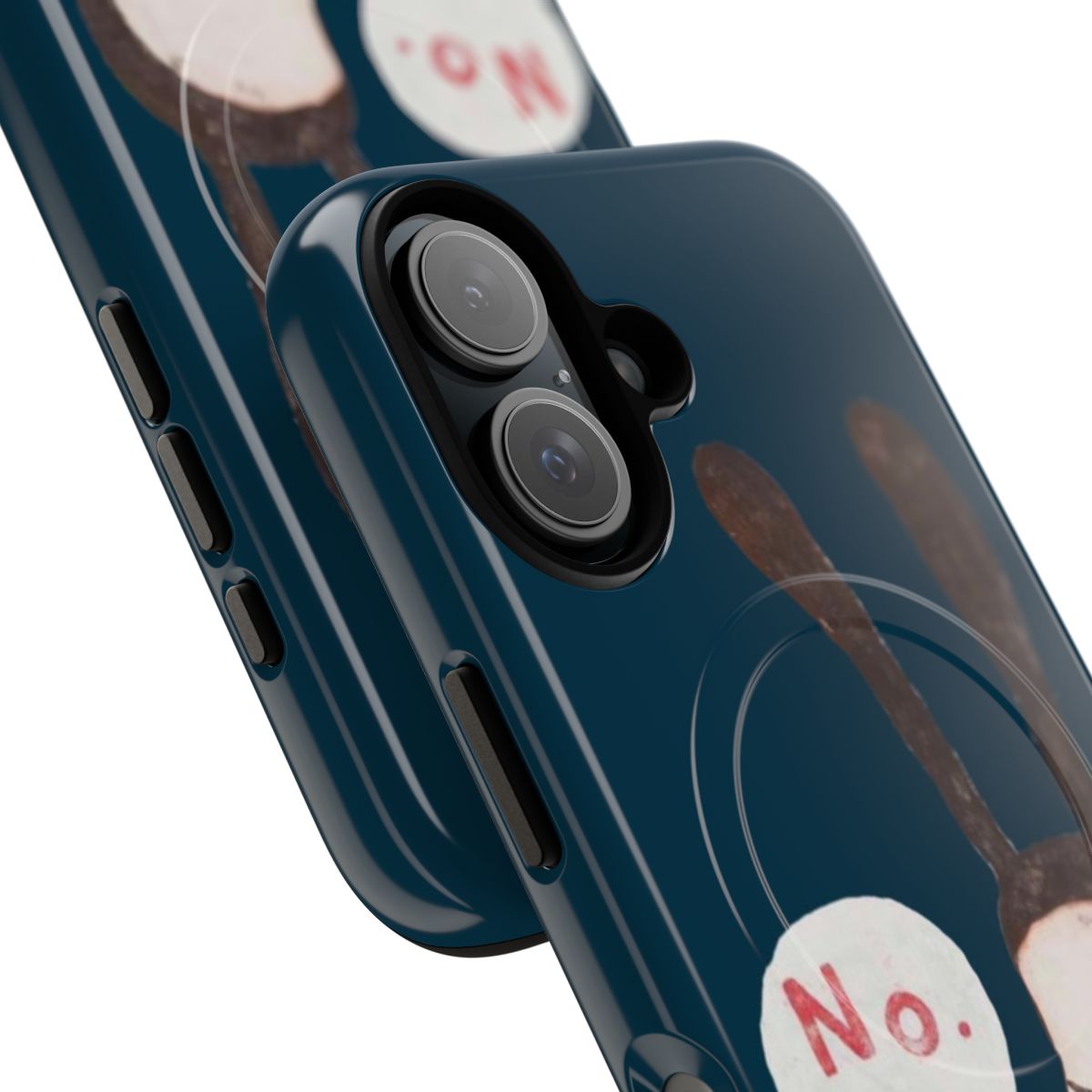 Magnetic phone case with artwork by renowned Japanese artist Yoshitomo Nara - Detail