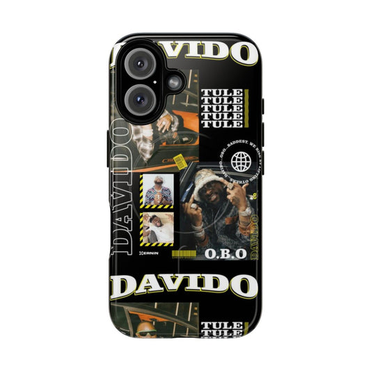 Davido-inspired magnetic tough phone case