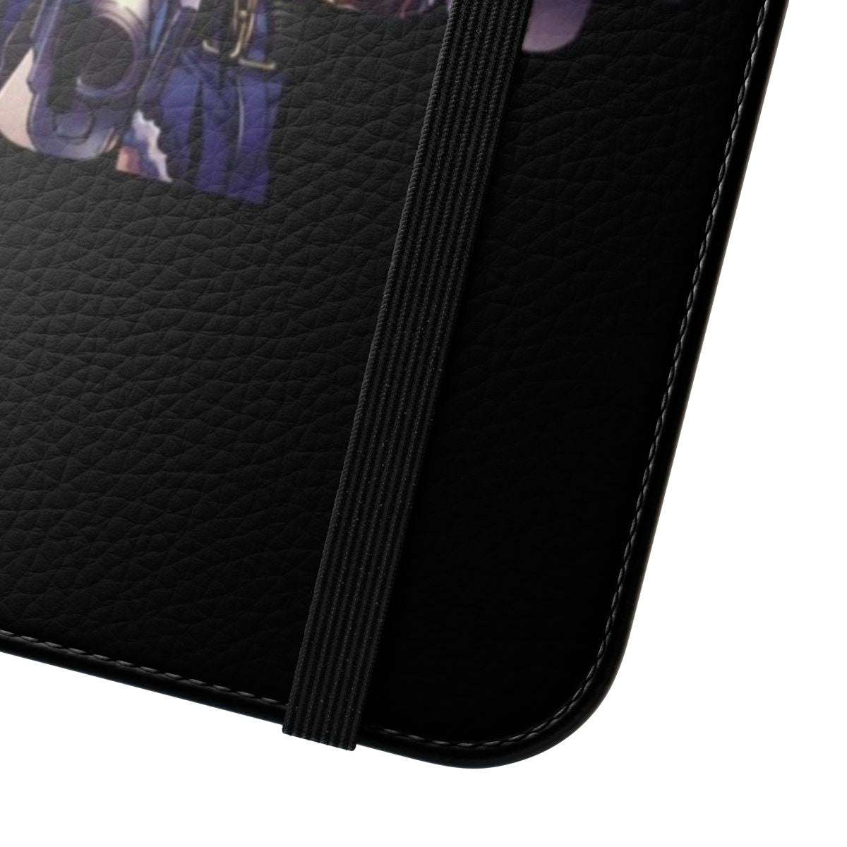 Black Lagoon inspired Revy character flip cover phone case - Close Up