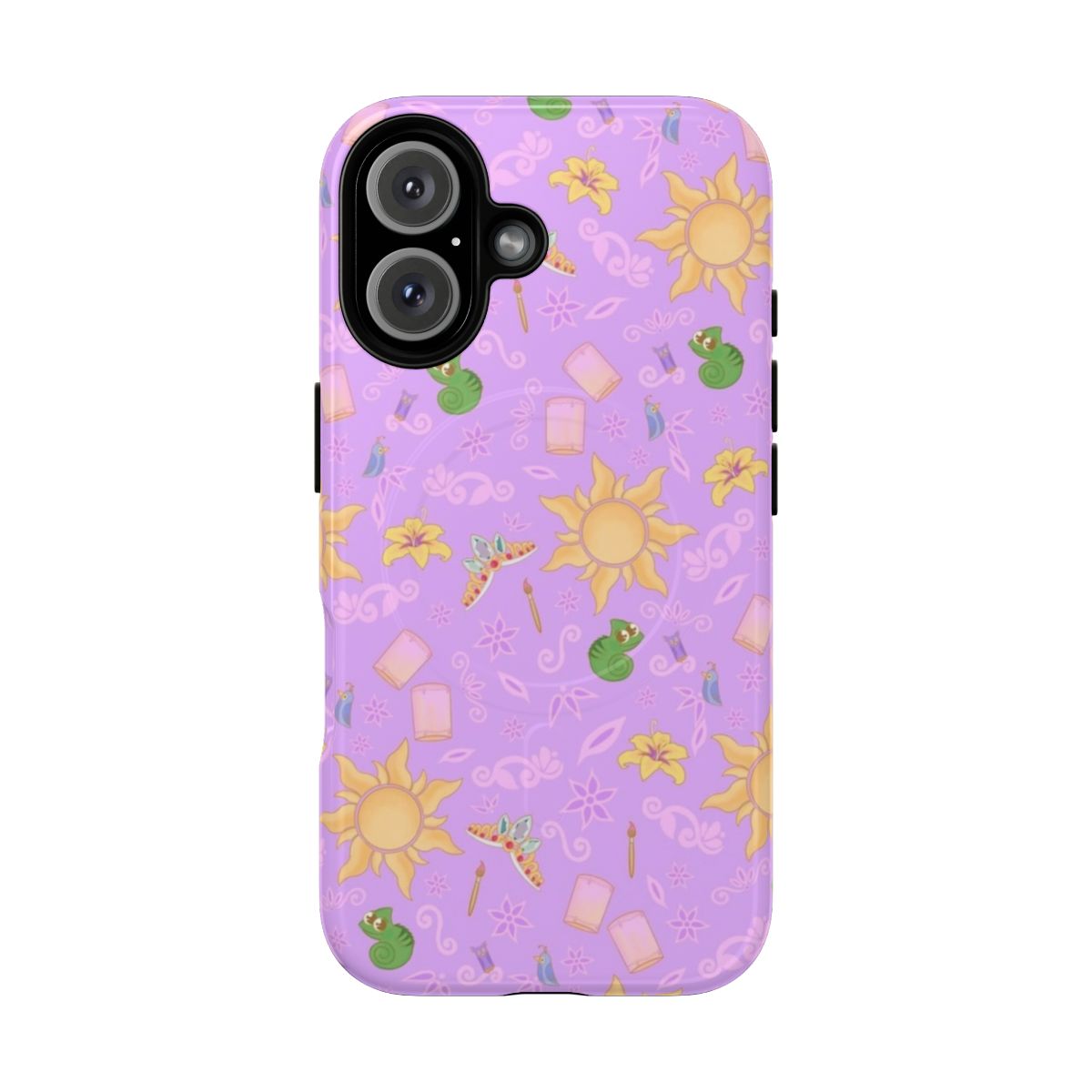 Magnetic Tough Phone Case featuring a Rapunzel inspired design