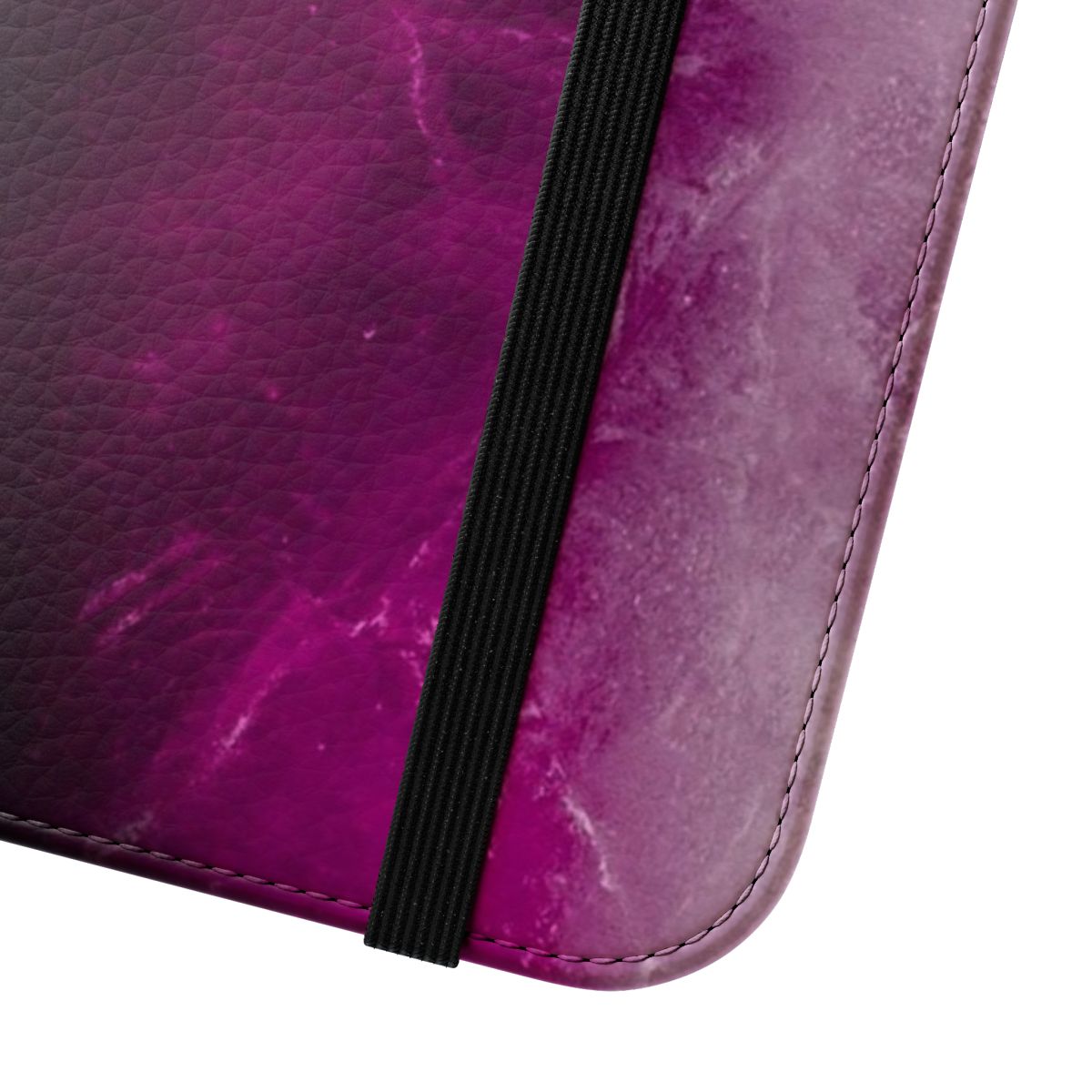 Purple Black Ice Themed Phone Case Cover - Close Up