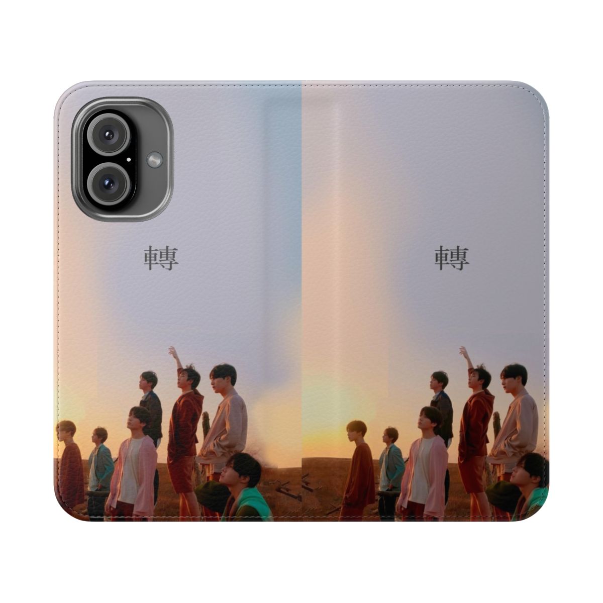 Colorful and artistic BTS Love Yourself Tear themed phone case cover