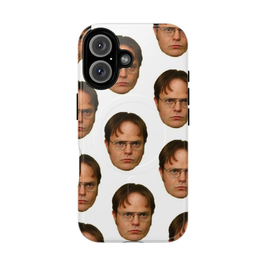 Magnetic tough case featuring Dwight Schrute from the hit TV series The Office