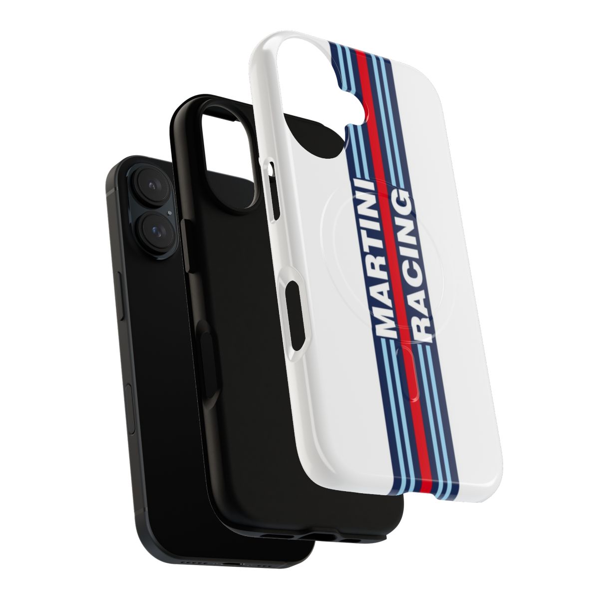 Alfa Romeo Martini Racing-Inspired Vintage Motorsport Phone Case - Layers