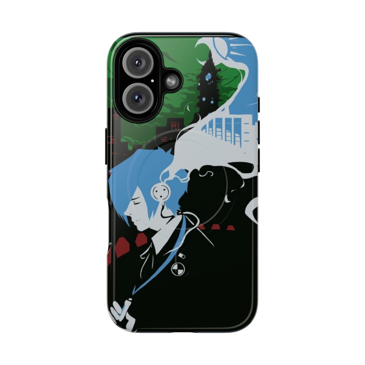 Magnetic phone case with Persona 5, Persona 4, Persona 3, and Shin Megami Tensei inspired designs