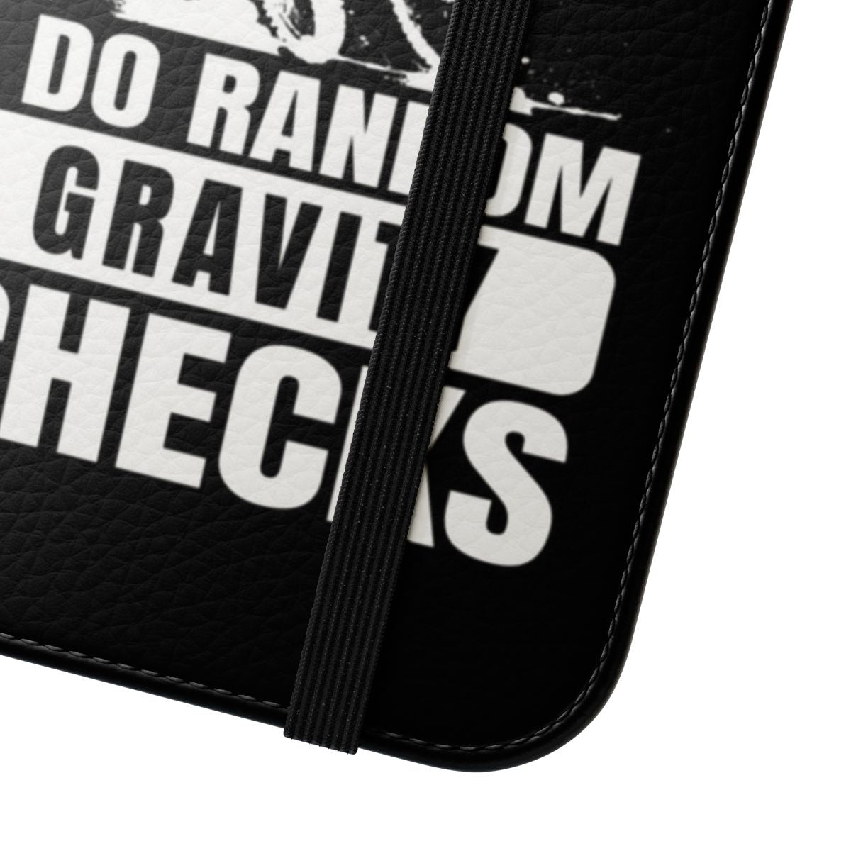 Dirt bike motocross themed funny flip cover phone case with graphic design - Close Up