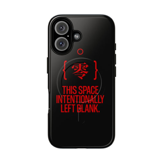 Sleek and durable phone case with a sci-fi cyberpunk design, suitable for LGBTQ+ users.