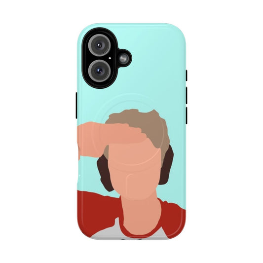 Tommyinnit-inspired magnetic tough phone case with colorful digital art design