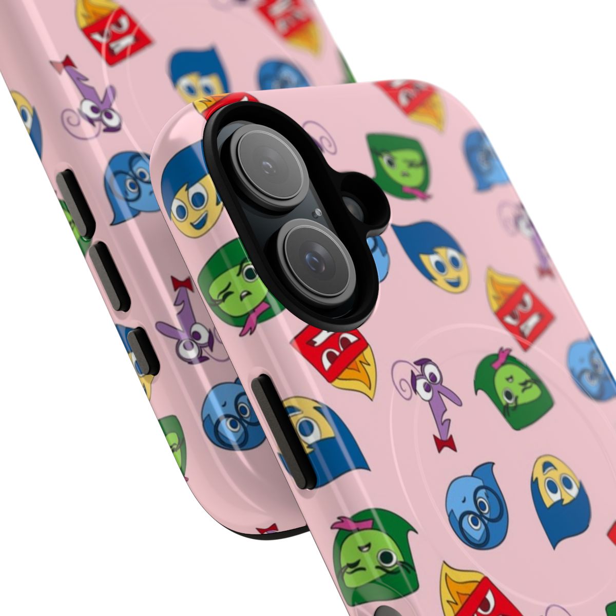 Custom phone case with inside out 2 emotions pattern design - Detail