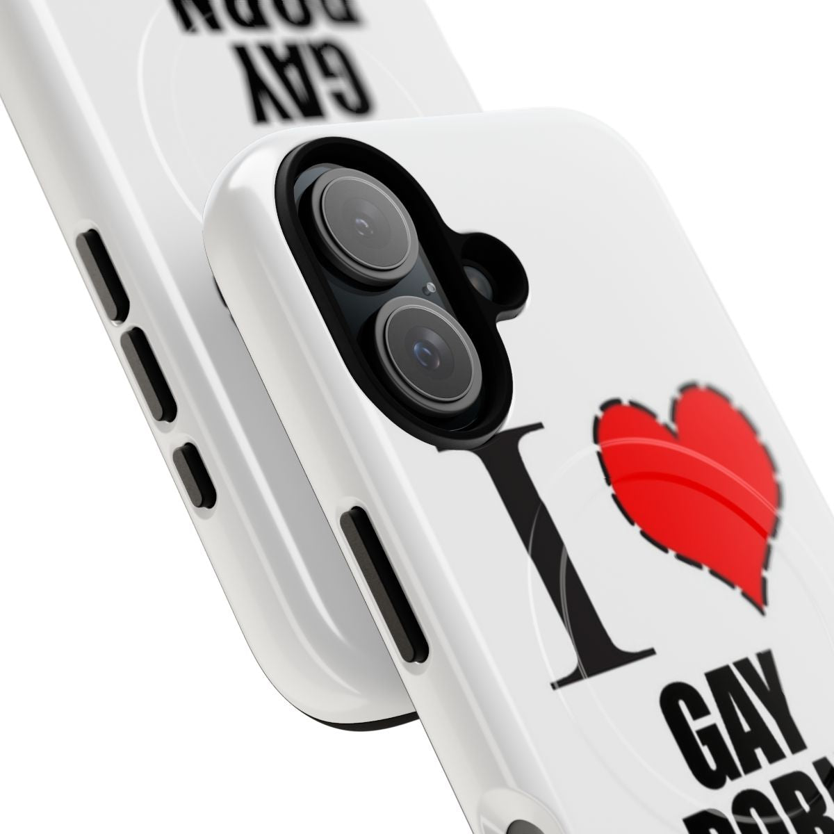 Customizable Funny Magnetic Phone Case with a quirky design - Detail