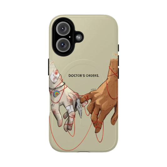 Soft and Magnetic Solangelo Inspired Protective Phone Case