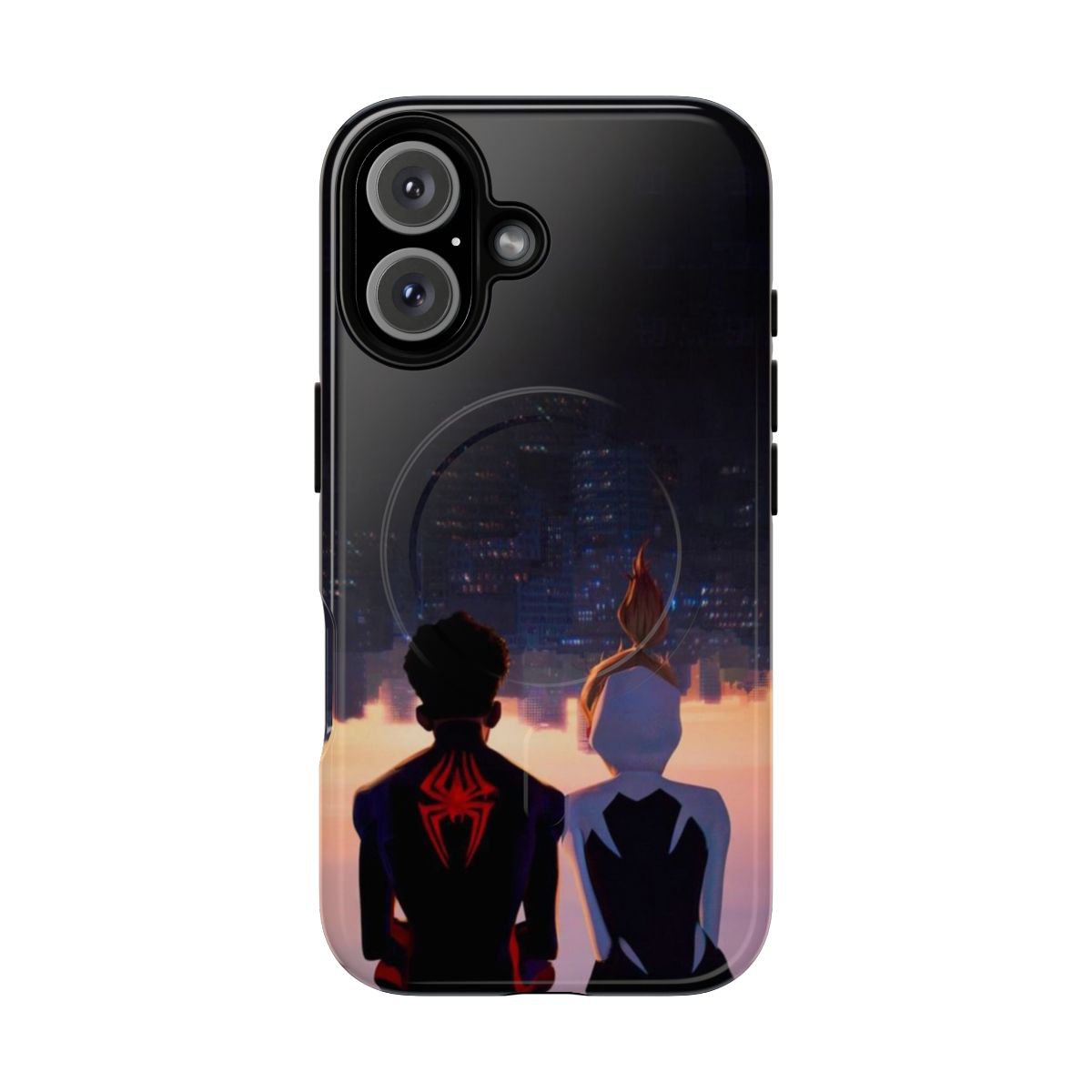 Magnetic tough phone case featuring Miles Morales and Gwen Stacy from the Spider-Verse