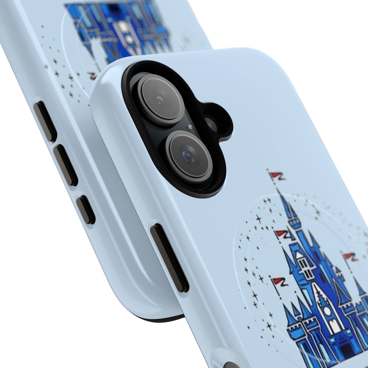 Magnetic phone case with inspirational Disney-themed design - Detail