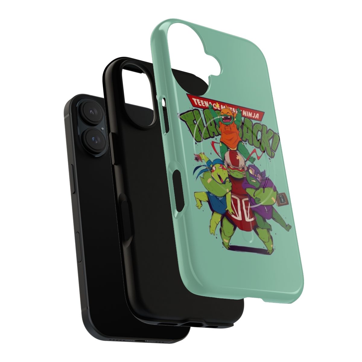 Teenage Mutant Ninja Turtle-themed magnetic tough phone cases - Layers