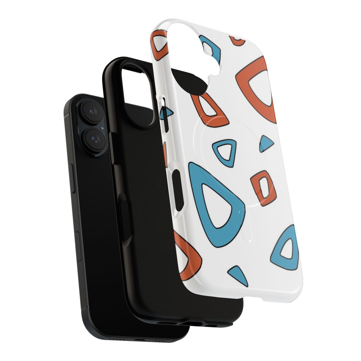 Togepi-patterned magnetic tough phone case with a cute and kawaii design - Layers