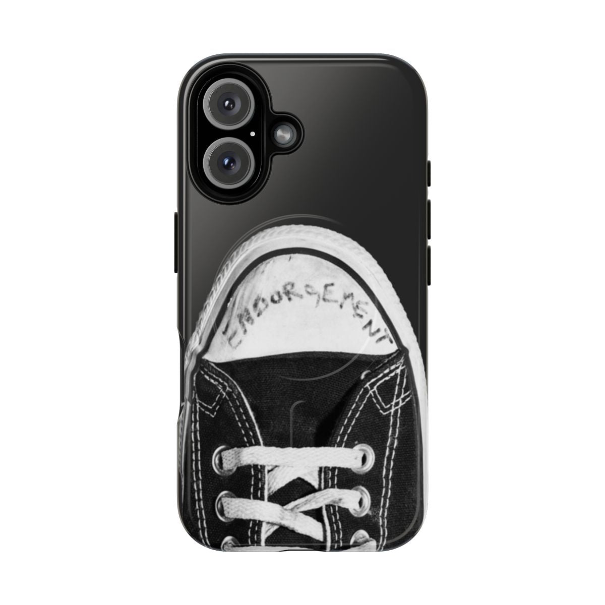 Kurt Cobain inspired magnetic tough phone case