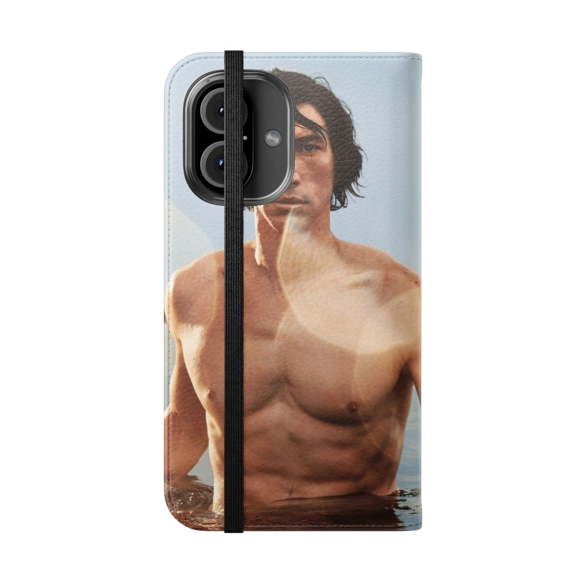 Adam Driver Shirtless Phone Case - Folded Front