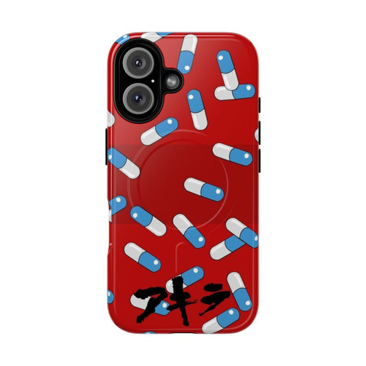 Akira-inspired magnetic tough protective phone case with cyberpunk artwork