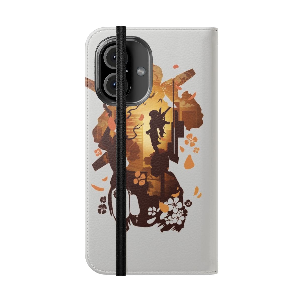 Apex Legends-Inspired Flip Cover Phone Case for Gamers - Folded Front