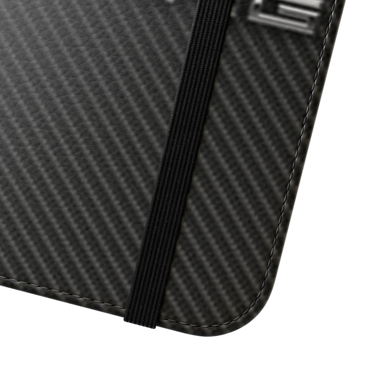 Luxurious AMG-inspired phone case with flip cover design - Close Up