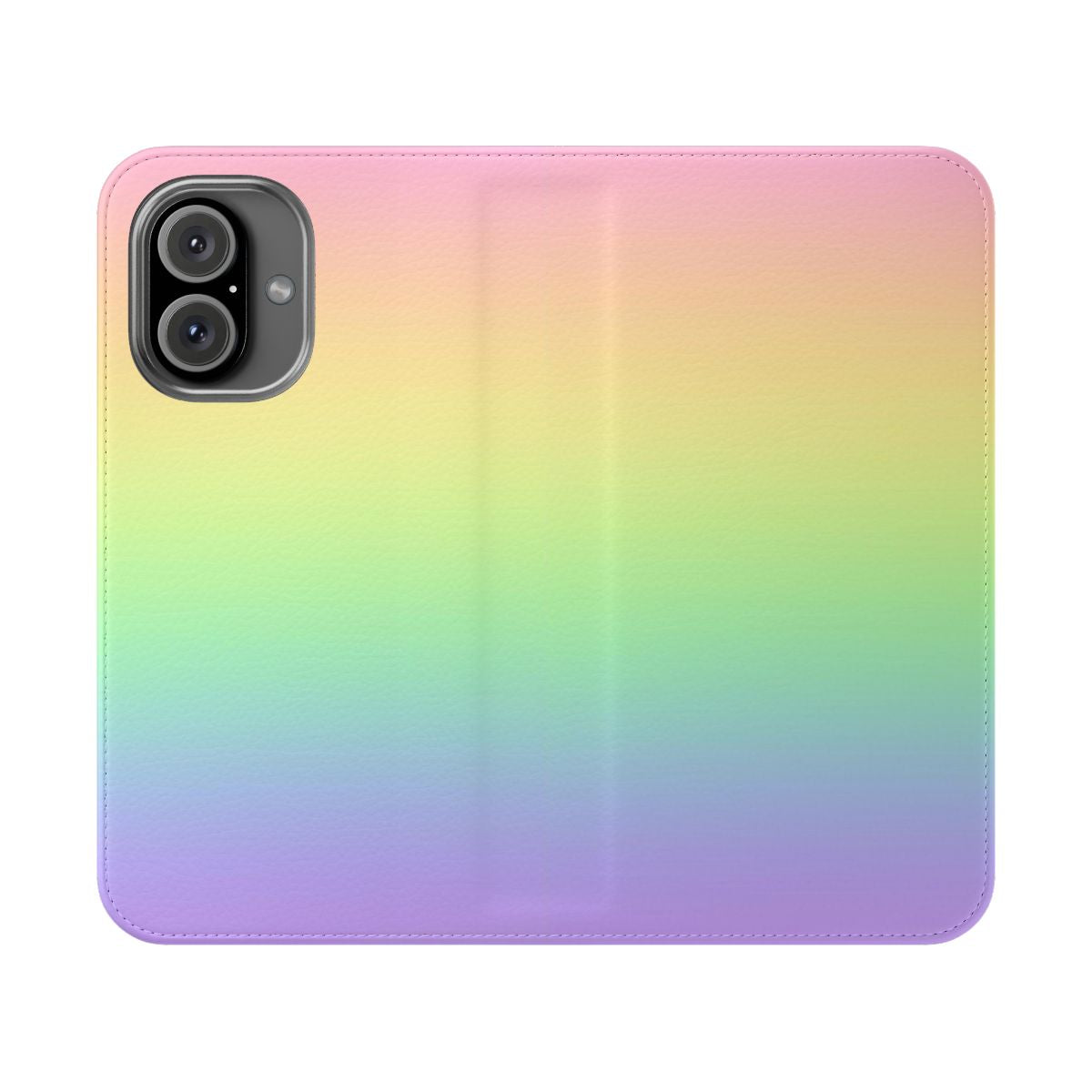 Vibrant pastel rainbow gradient phone case cover