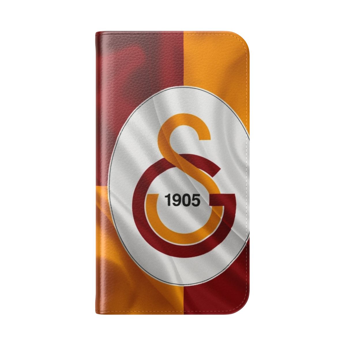 Galatasaray Inspired Flip Phone Case - Folded Back