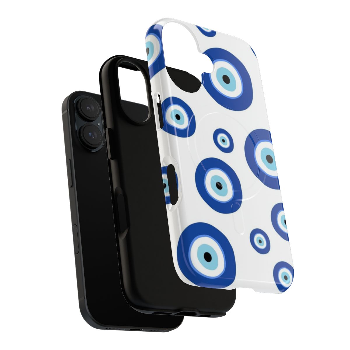 Protective Evil Eye Magnetic Phone Case - Layers