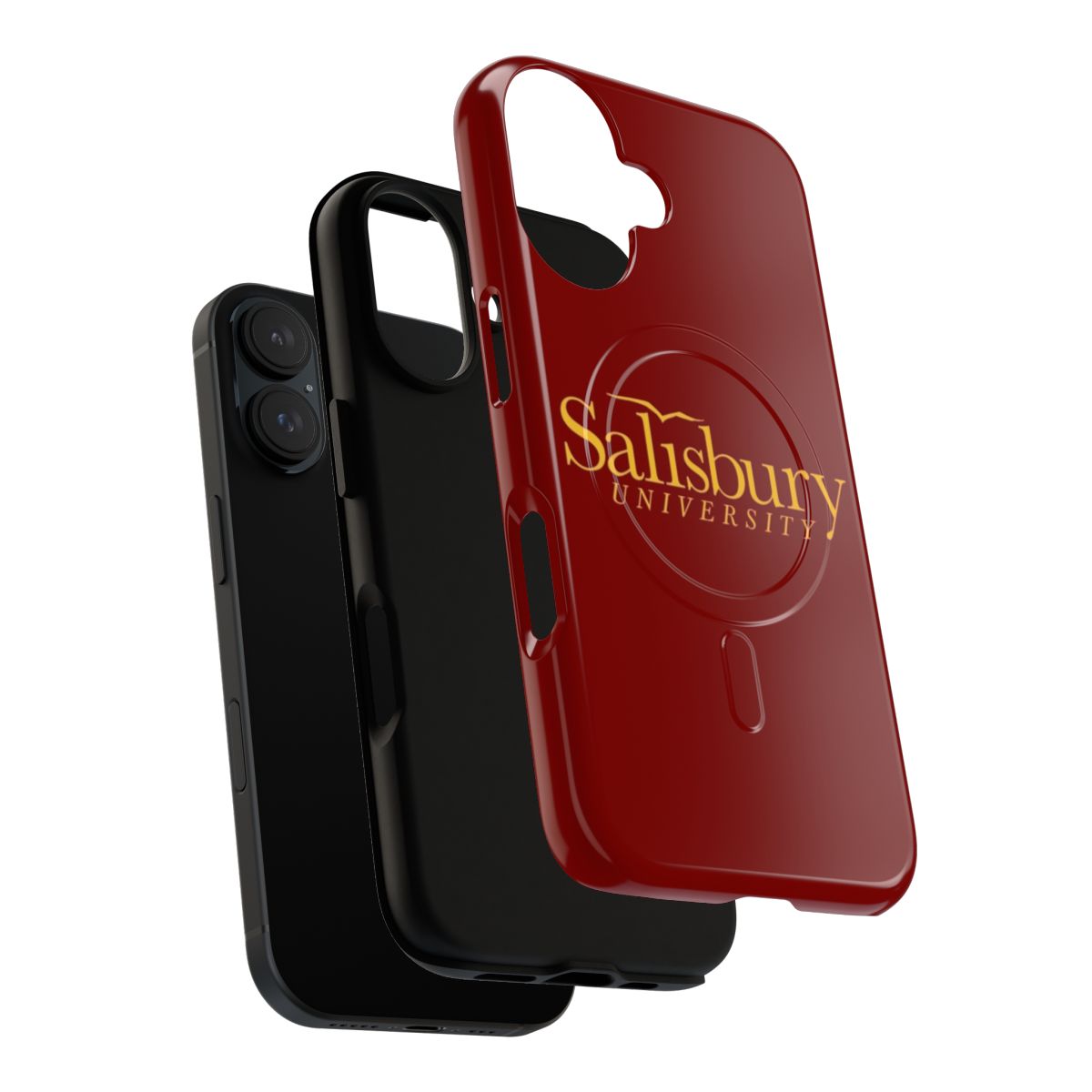 Salisbury University ice hockey-themed phone case with a tough, magnetic design - Layers