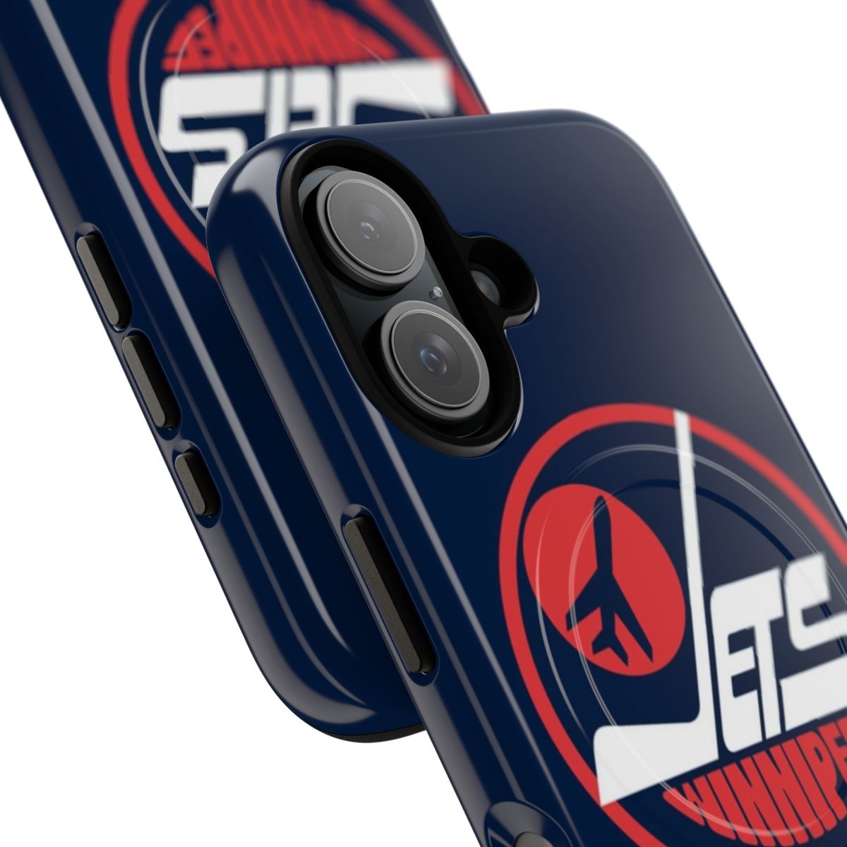 Winnipeg Jets-inspired magnetic tough phone case - Detail