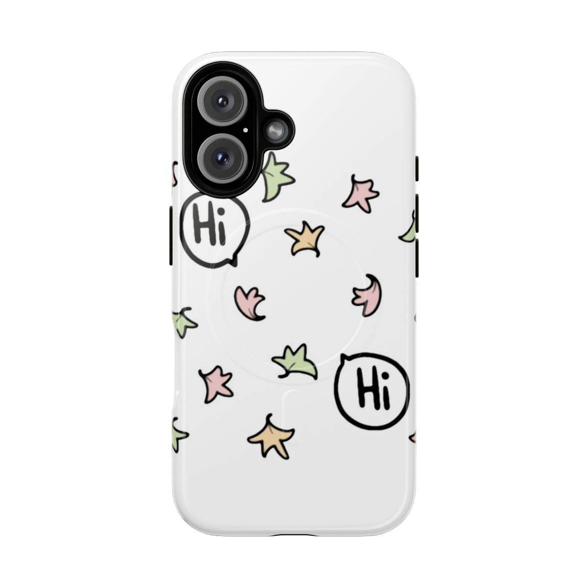 Heartstopper-inspired phone case featuring Charlie and Nick from the popular graphic novel series by Alice Oseman