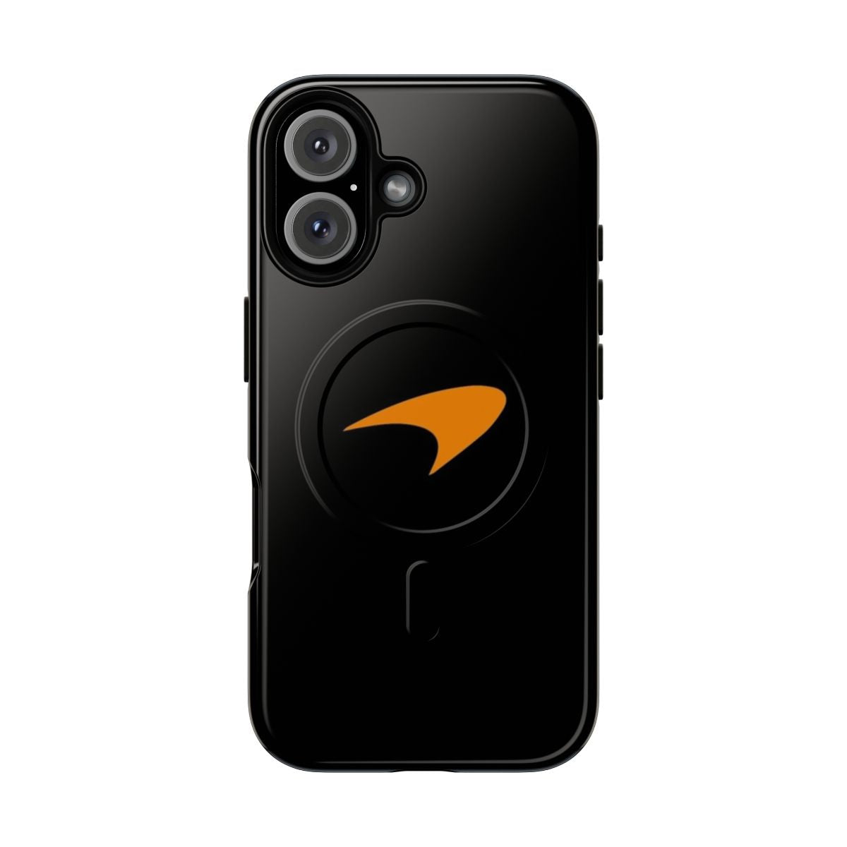 Retro Mclaren F1 Team Inspired Phone Case with Minimalist Car Design