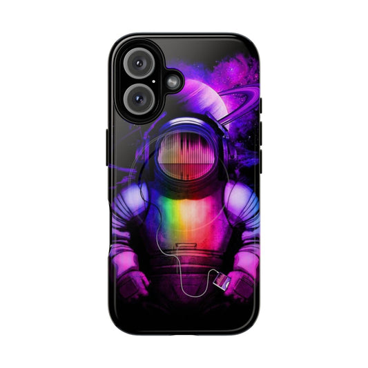 Mushroom Men Magnetic Tough Phone Case with Quirky Sci-Fi Inspired Artwork