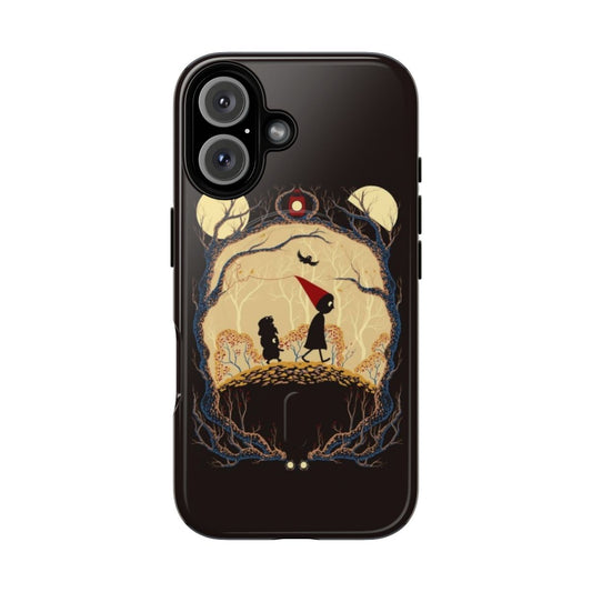 Magnetic tough phone cases featuring characters and imagery from the cartoon series Over the Garden Wall