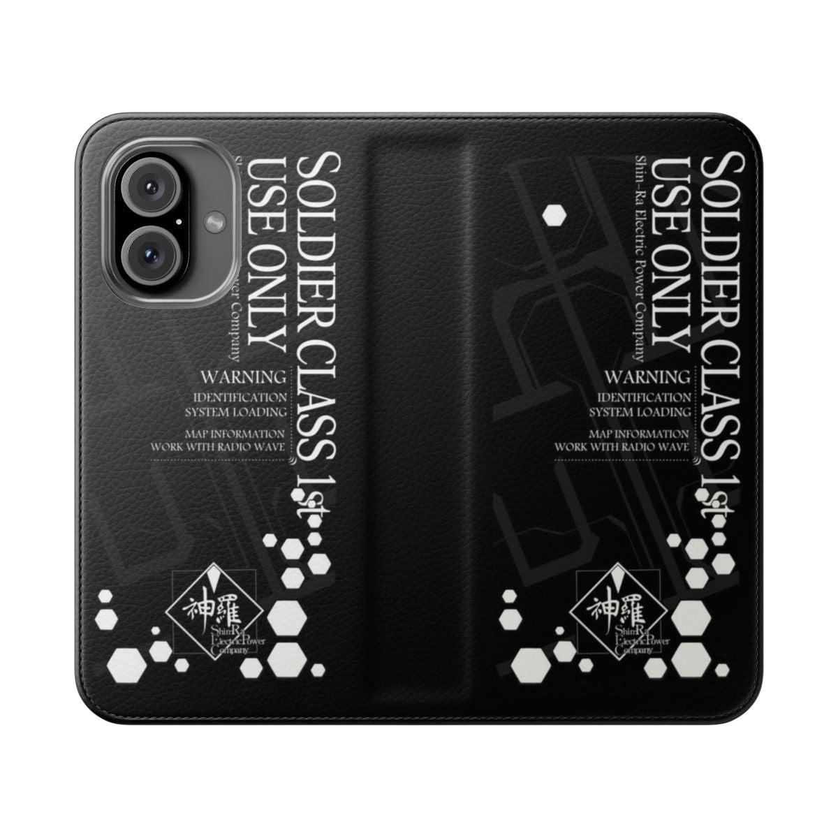 Stylish Final Fantasy 7 Soldier 1st Class-inspired phone case