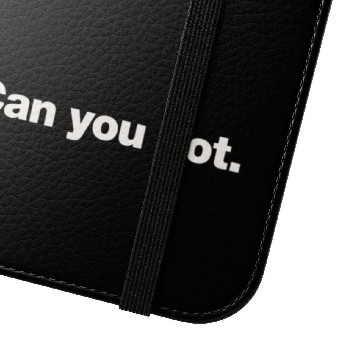 Funny "stop it" typography phone case with sassy attitude - Close Up