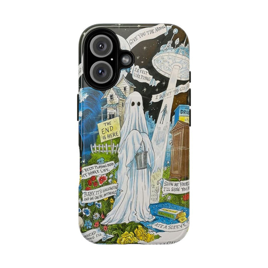 Magnetic Tough Phone Case with Phoebe Bridgers Punisher Artwork