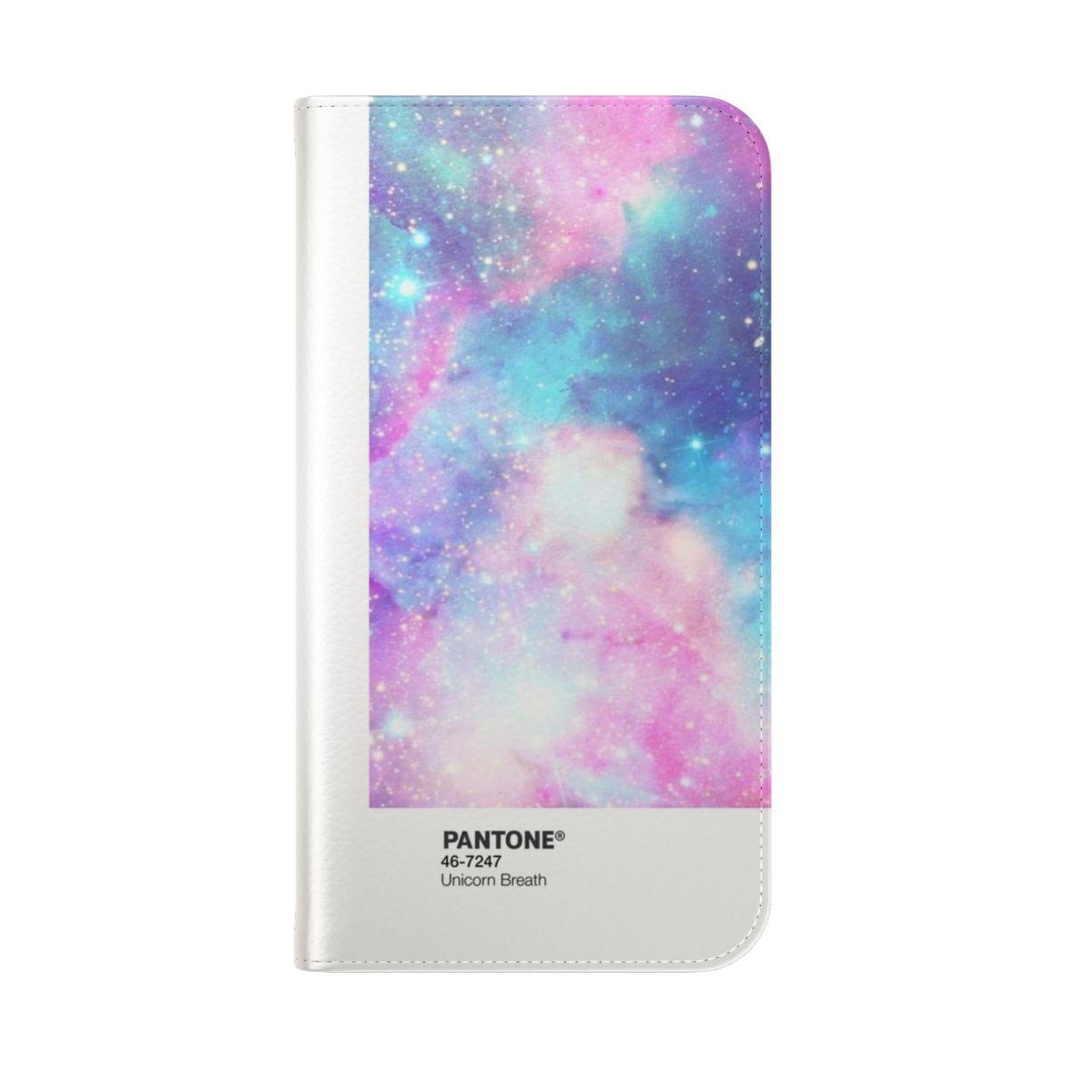 Colorful and stylish unicorn-inspired galaxy phone case - Folded Back