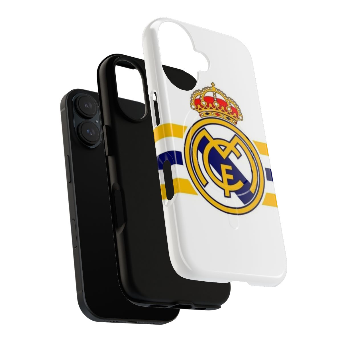 Real Madrid soccer fan magnetic phone case - Layers