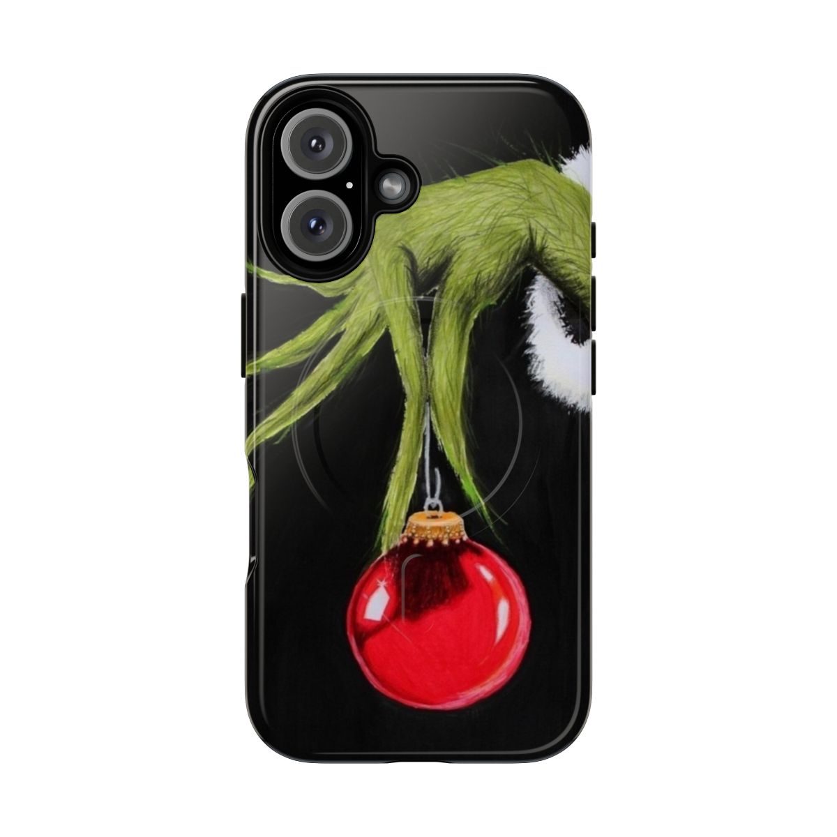 Magnetic Tough Christmas Phone Case with Grinch and Cartoon Designs