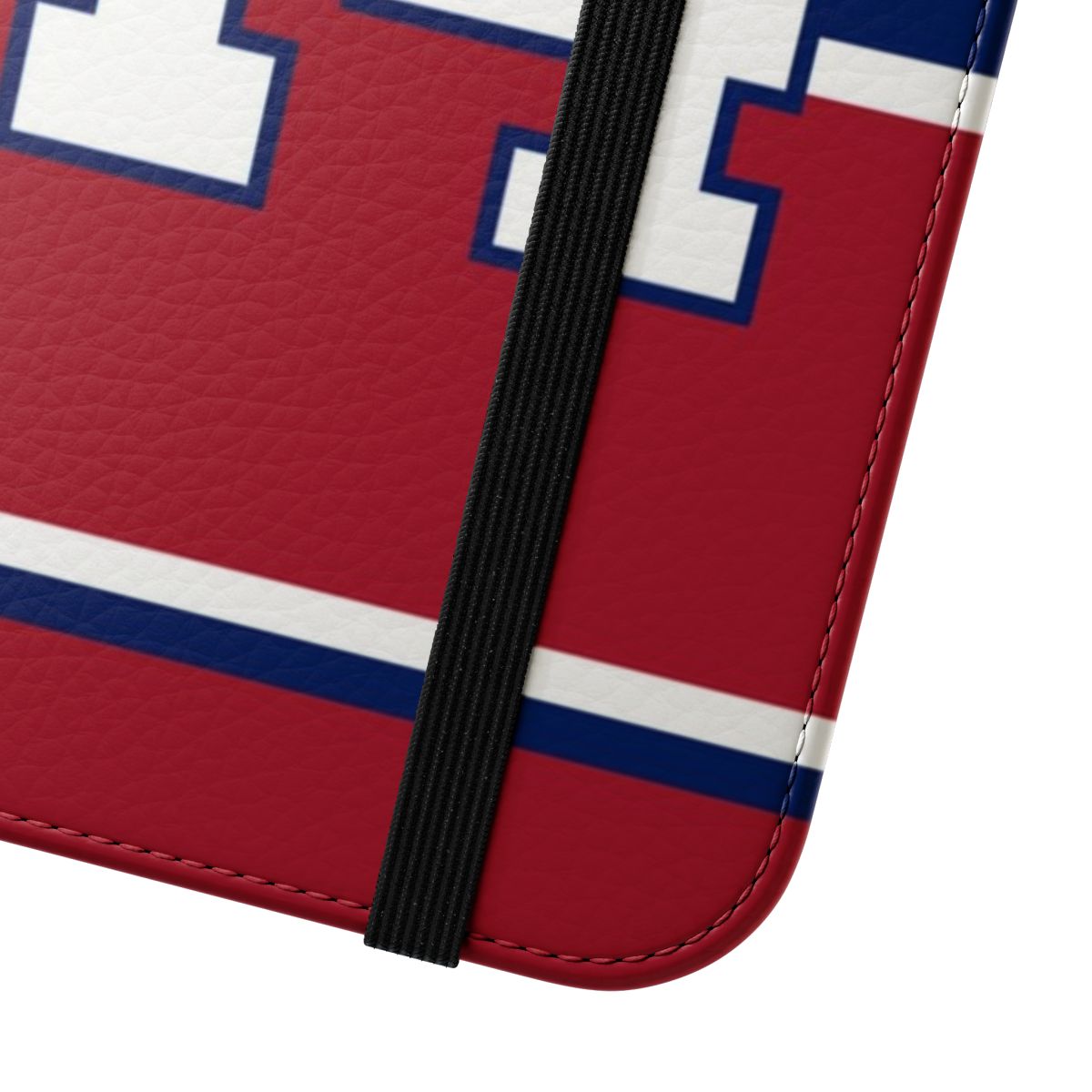 Montreal Canadiens phone case with Nick Suzuki jersey design - Close Up