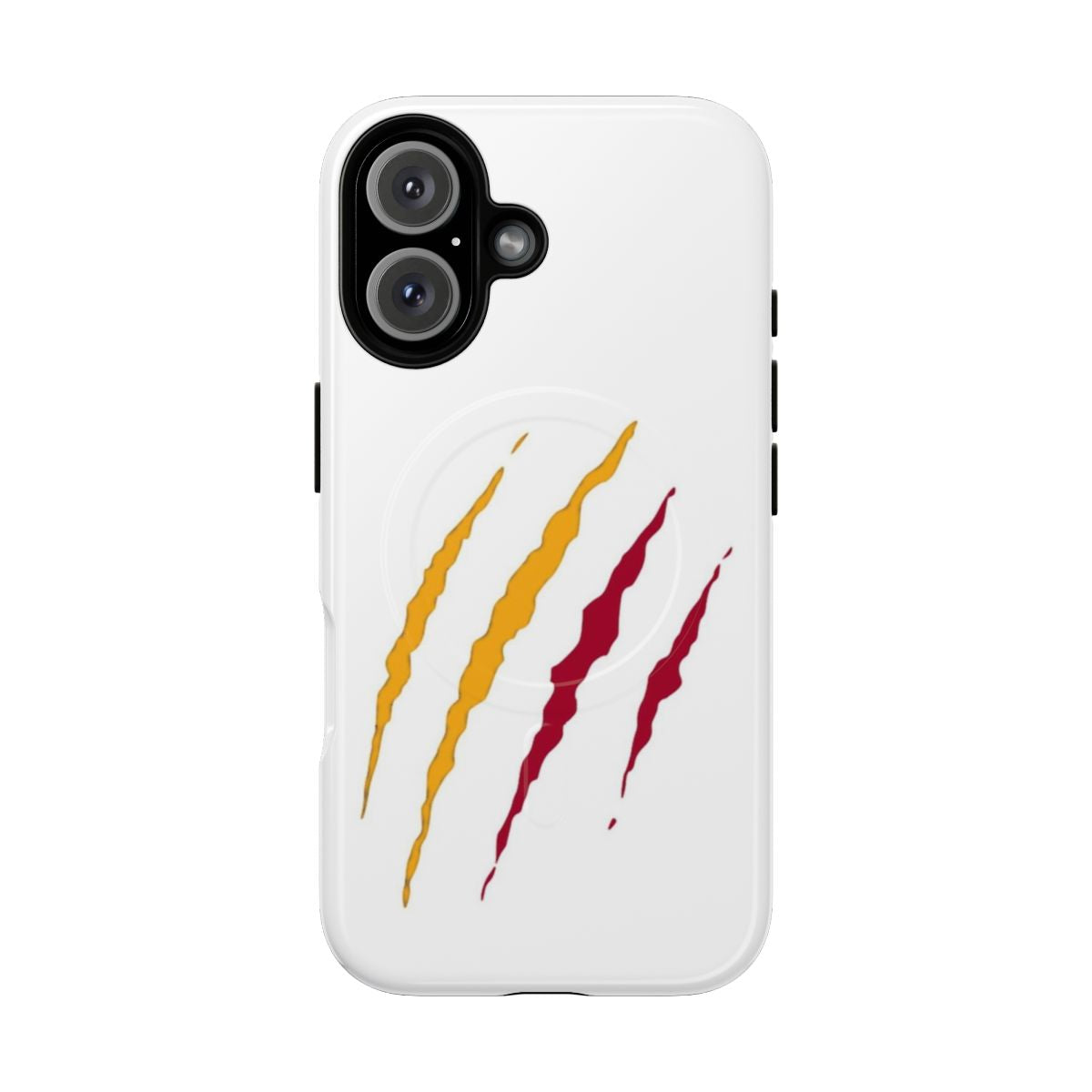 Magnetic tough phone case featuring Galatasaray team claw marks