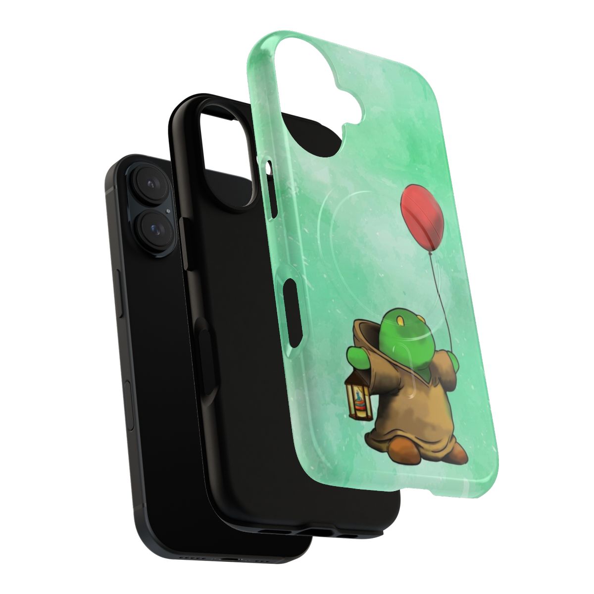 Tonberry-themed magnetic tough phone case with Final Fantasy elements - Layers