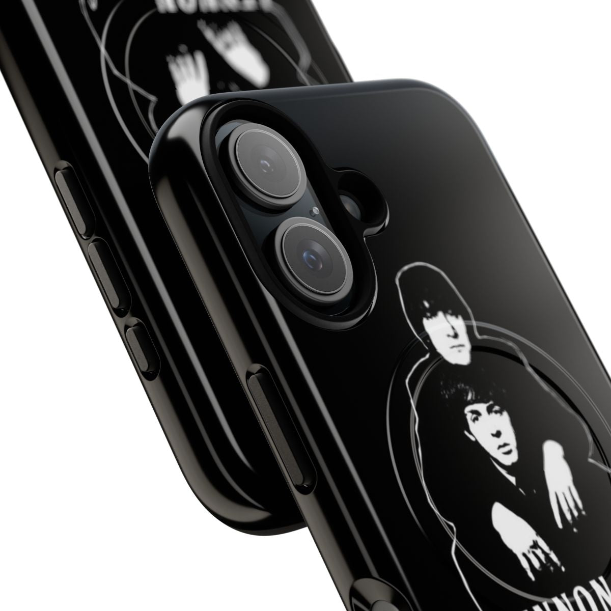 Magnetic Tough Phone Case featuring a special gift design for music fans - Detail