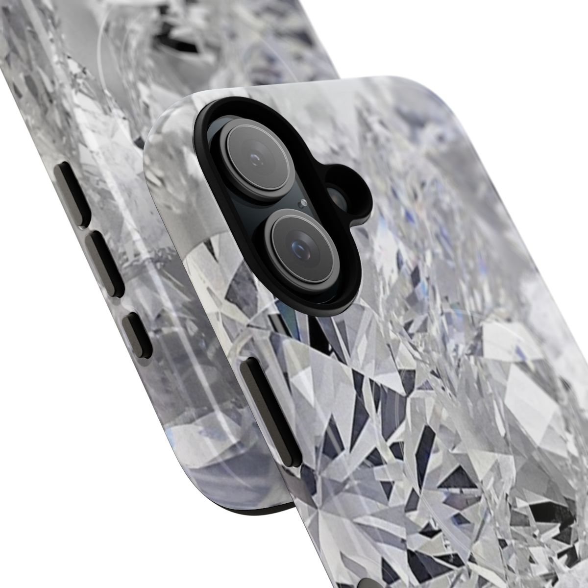 Stylish diamond-themed phone case inspired by the album "What a Time to Be Alive" - Detail