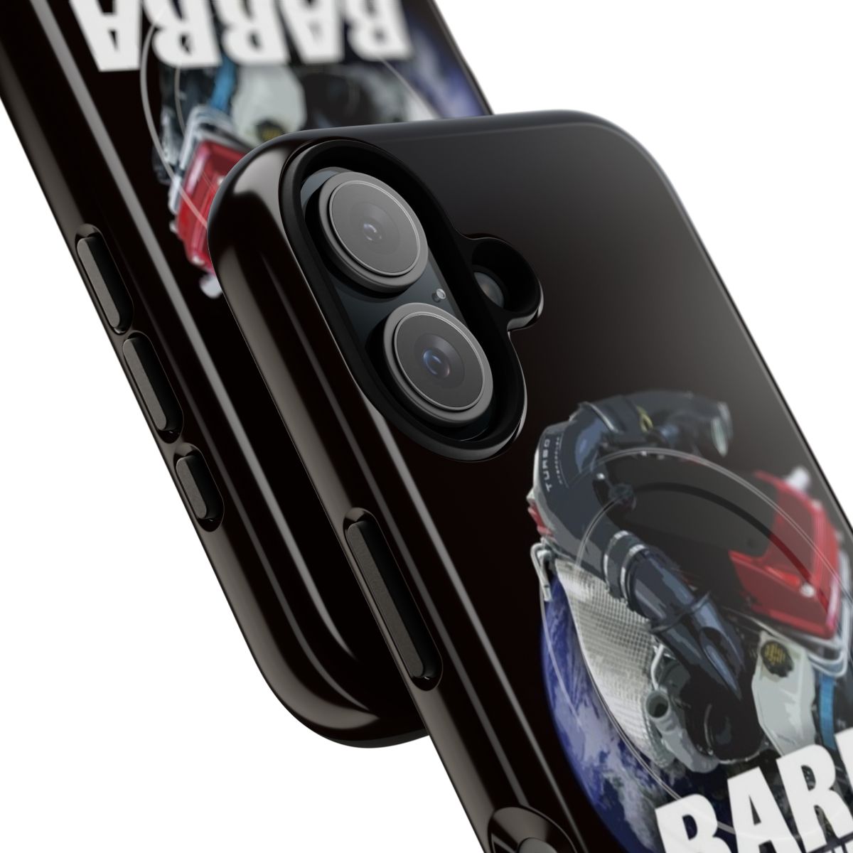 Barra engine inspired tough and magnetic phone case for Ford Falcon - Detail