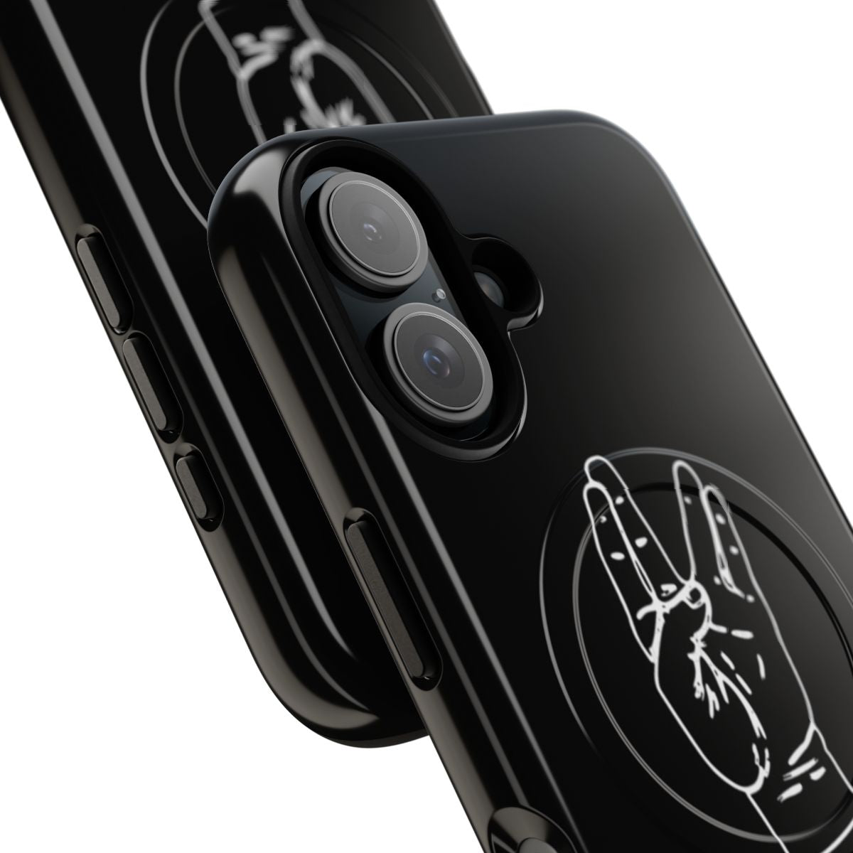 Damso-Inspired Magnetic Tough Phone Case - Detail