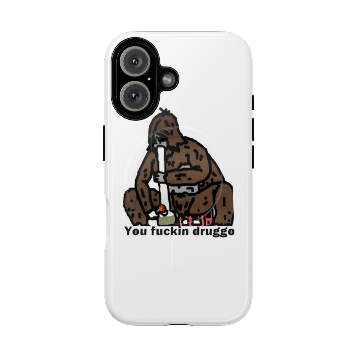 Sassy the Sasquatch phone case inspired by the Big Lez Show