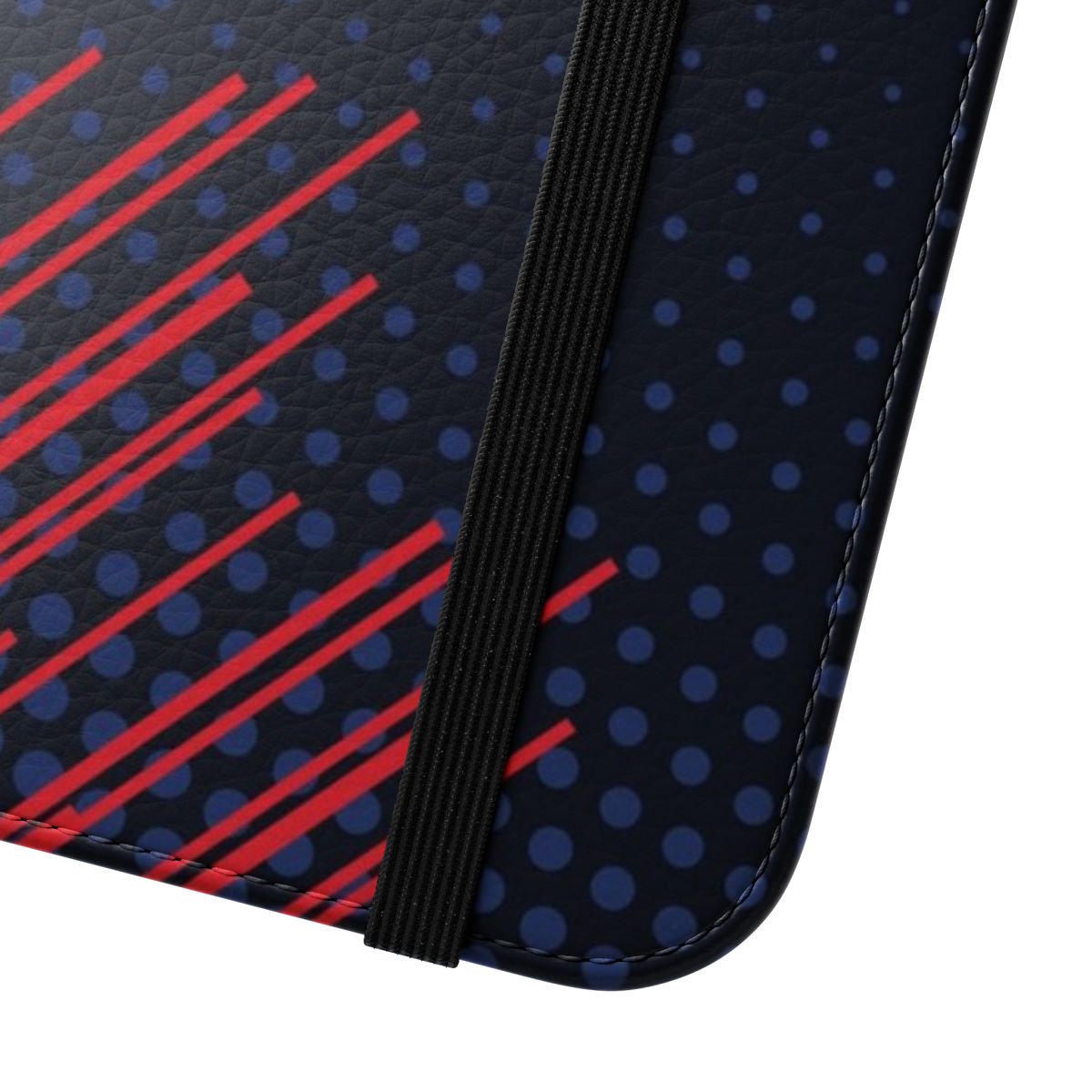 RedBull Racing Max Verstappen 33 Design Flip Cover Phone Case - Close Up